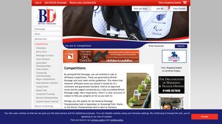 British Dressage :: Competitions