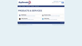Services - BuyDomainsRegistration.com