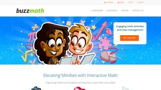 Buzzmath - Interactive math learning taken to the next level
