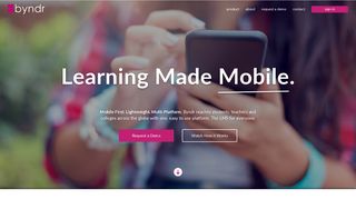 Byndr Mobile Learning app - The easy LMS for smartphones | Byndr