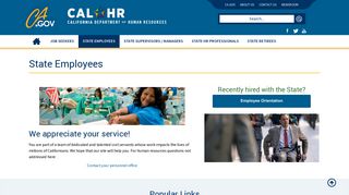 State Employees - CalHR - CA.gov