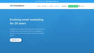 Campaigner Email Marketing Automation - About Us