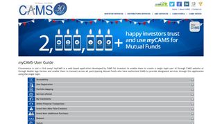myCAMS User Guide - myCAMS – Buy Mutual Funds Online, Track ...