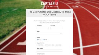 Get Started | CaptainU
