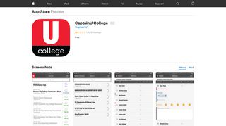 CaptainU College on the App Store - iTunes - Apple