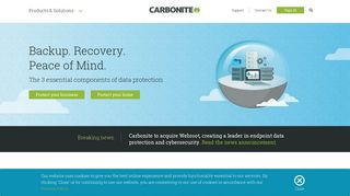 Carbonite: Computer File Backup Software & Data Protection