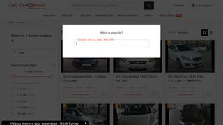 Used cars in India - 33394 Second Hand Cars for Sale ... - CarDekho