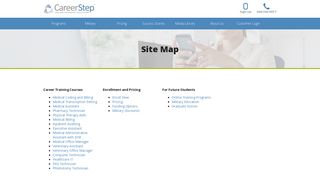 Sitemap - Career Step