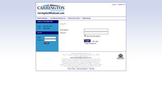Carrington Mortgage Services, LLC : Login