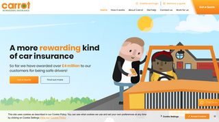 Carrot Insurance - a more rewarding type of car insurance