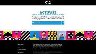 Activate your Device - Cartoon Network