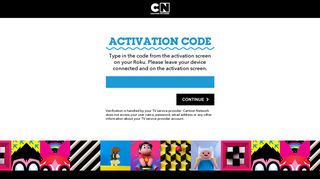 Roku - Activate your Device - Cartoon Network