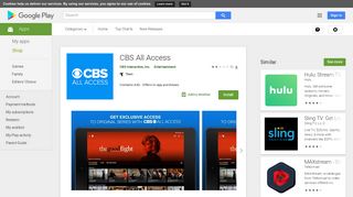 CBS All Access - Apps on Google Play