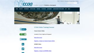 CCAA Online Training Courses - Canadian Council for Aviation ...