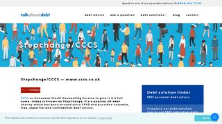 Stepchange/CCCS Reviews | Talk About Debt