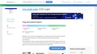 Access ccs.coair.com. CCS Login