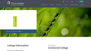 Centennial College : ontariolearn