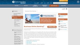 Central Pacific Bank - Business Online Banking