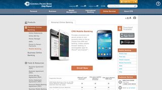 Central Pacific Bank - Mobile Banking