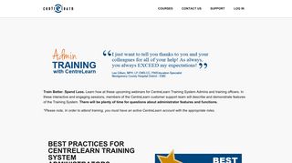 CentreLearn Admin Training | CentreLearn — Training Just Got Easier