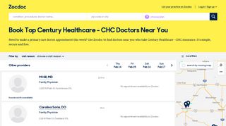 Century Healthcare - CHC Doctors with Verified Reviews – Book ...