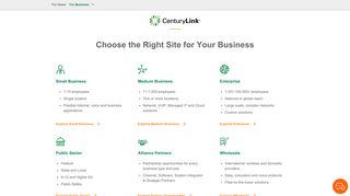 Solutions Designed For Business | CenturyLink Business