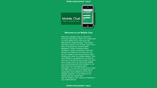 Mobile Chat - WeirdTown.com