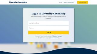 Login to Diversify Chemistry | Diversify Chemistry