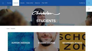 Student Services and Information | Chisholm TAFE