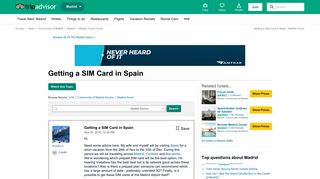 Getting a SIM Card in Spain - Madrid Forum - TripAdvisor