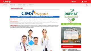 MIMS Integrated | CIMS - CIMS India