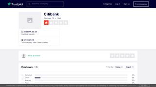 Citibank Reviews | Read Customer Service Reviews of citibank.co.uk
