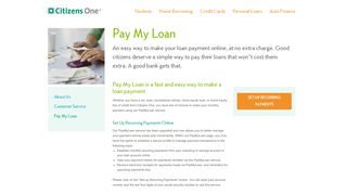 Pay My Loan: Easily Make Loan Payments On Time | Citizens One