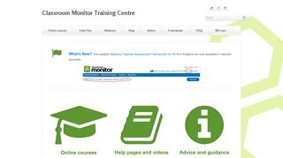Classroom Monitor Training Centre - Homepage