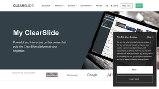 My ClearSlide | ClearSlide