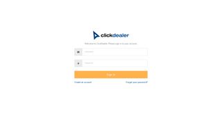 Clickdealer - Login