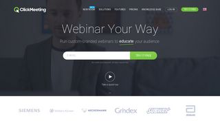Just The Best Webinar Software | ClickMeeting Services