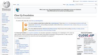 Close Up Foundation - Wikipedia