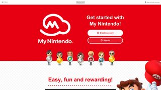 Rewards programme - My Nintendo