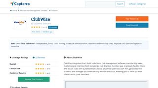 ClubWise Reviews and Pricing - 2019 - Capterra