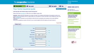 The Co-operative Home Insurance
