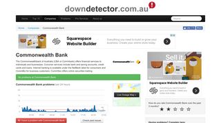 Commonwealth Bank down? Current outages and problems ...