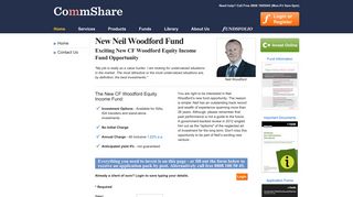 New Neil Woodford Fund Exciting New CF Woodford ... - CommShare