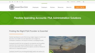 Flexible Spending Account: FSA Administration ... - ConnectYourCare