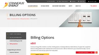 Billing Options | Budget Billing Program ... - Connexus Energy