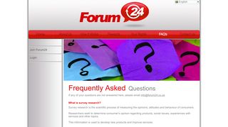 Forum24 - Frequently Asked Questions