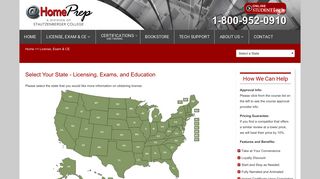 Select Your State - Licensing, Exams, and Education - Contractor ...