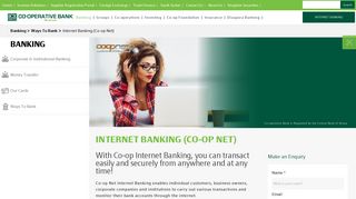 Internet Banking (Co-op Net) | Co-operative Bank of Kenya