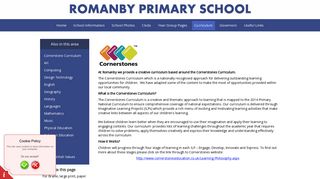 Cornerstone Curriculum - Romanby Primary School