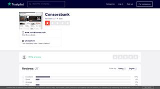 Consorsbank Reviews | Read Customer Service Reviews of www ...